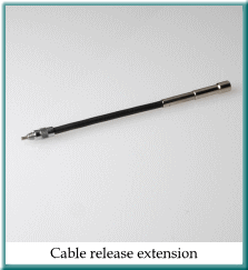 Cable release extension